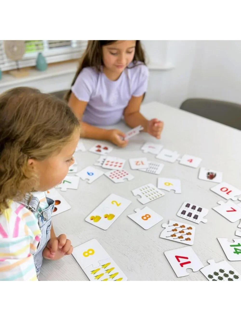 Counting Puzzle for Kids - 30 Piece Self-Correcting Number Game - Preschool
